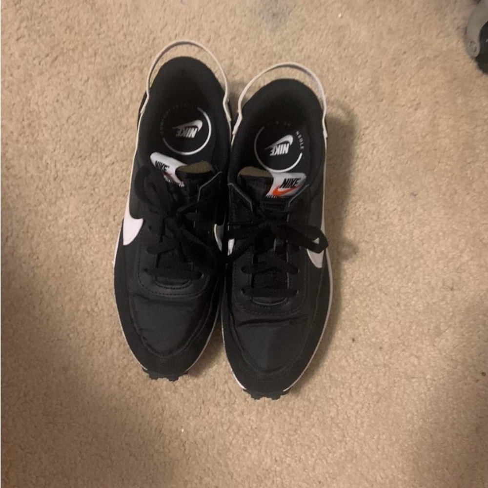 Nike Black and White Athletic Shoes